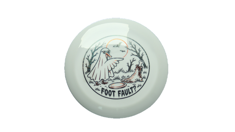 Innova 2026 Halloween Foot Fault Star Bottom Stamped Wraith Distance Driver Front View