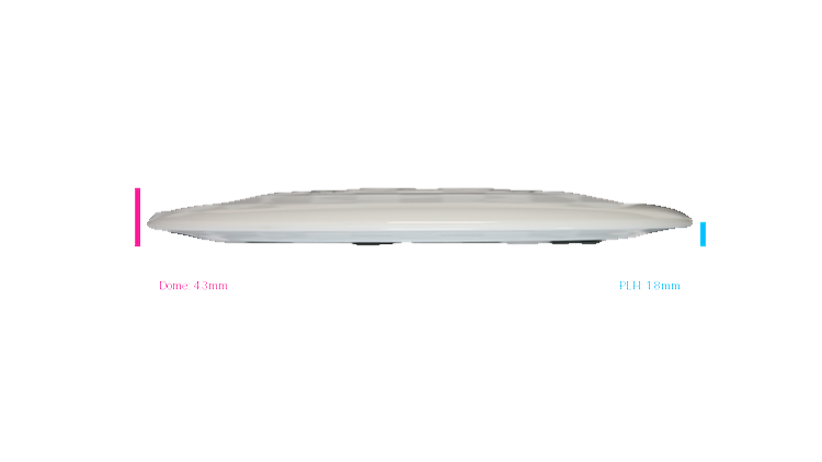 Innova 2026 Halloween Foot Fault Star Bottom Stamped Wraith Distance Driver Profile View