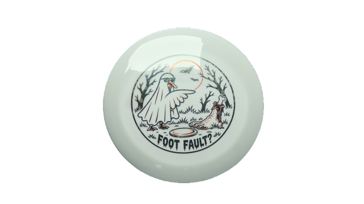 Innova 2026 Halloween Foot Fault Star Bottom Stamped Wraith Distance Driver Front View