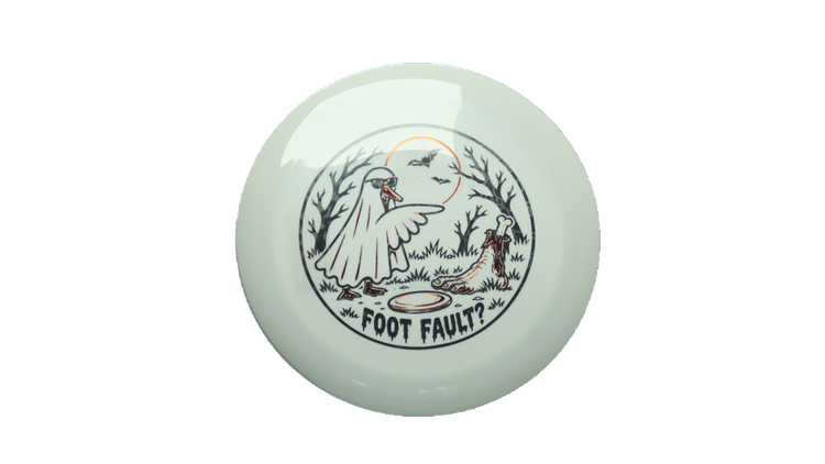 Innova 2026 Halloween Foot Fault Star Bottom Stamped Wraith Distance Driver Front View
