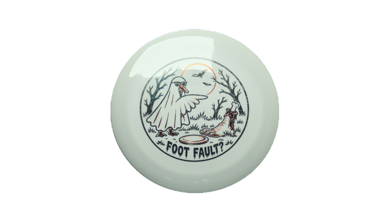 Innova 2026 Halloween Foot Fault Star Bottom Stamped Wraith Distance Driver Front View