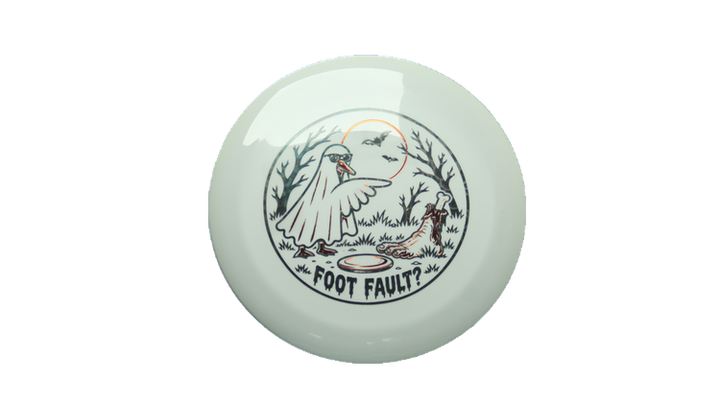 Innova 2026 Halloween Foot Fault Star Bottom Stamped Wraith Distance Driver Front View