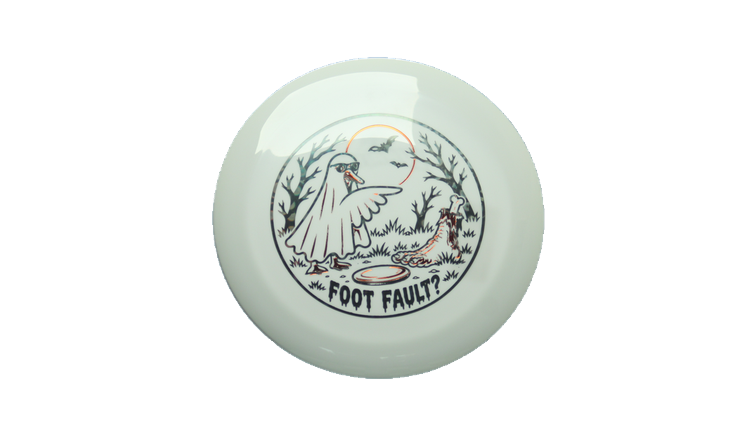 Innova 2026 Halloween Foot Fault Star Bottom Stamped Wraith Distance Driver Front View