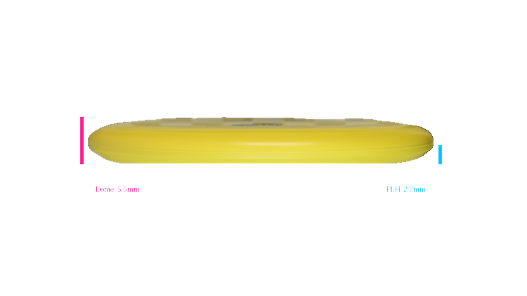Discmania Flex 3 D-Line P2 Putter Profile View