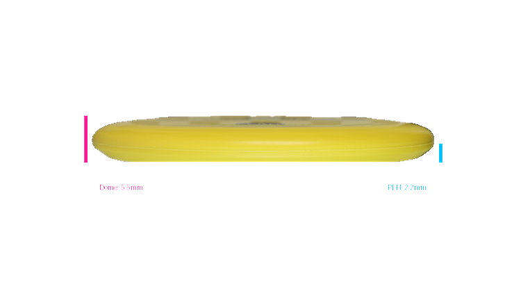 Discmania Flex 3 D-Line P2 Putter Profile View