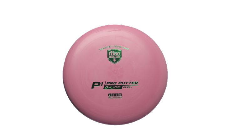 Discmania Flex 1 D-Line P1 Putter Front View