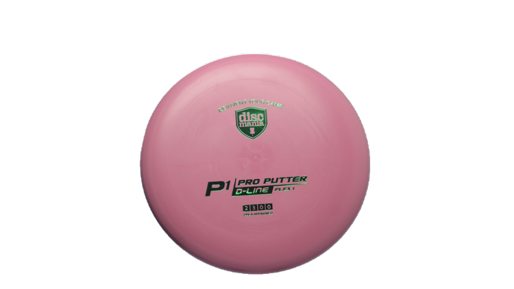 Discmania Flex 1 D-Line P1 Putter Front View