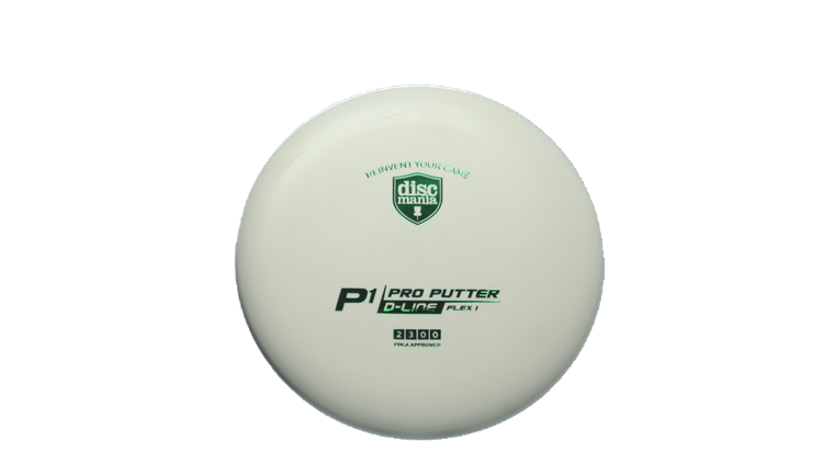 Discmania Flex 1 D-Line P1 Putter Front View