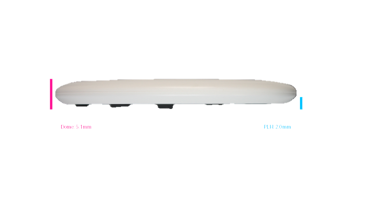 Discmania Flex 1 D-Line P1 Putter Profile View