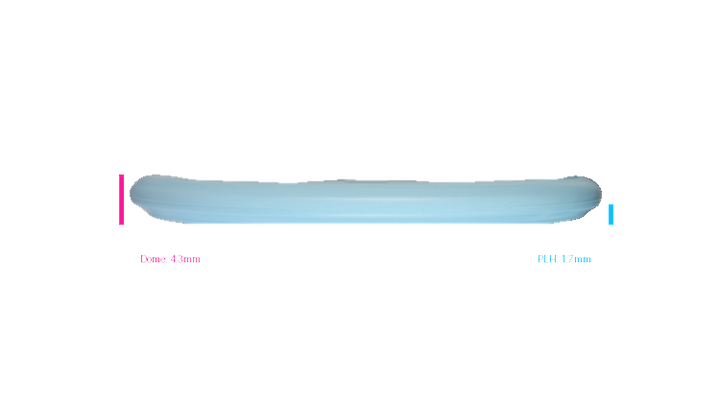 Discmania Flex 1 P-Line P3x Putter Profile View