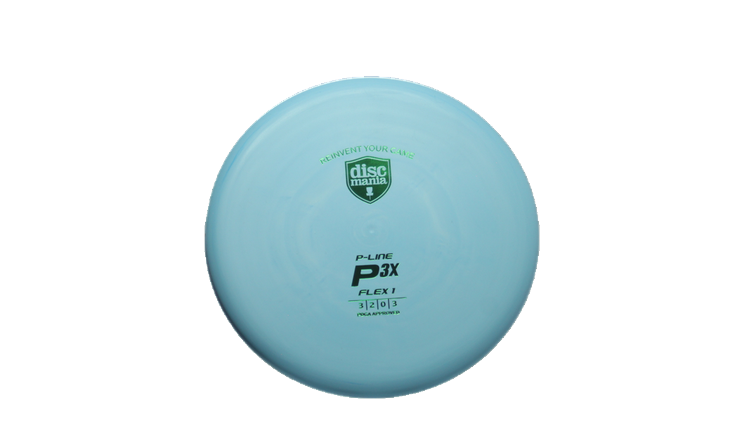 Discmania Flex 1 P-Line P3x Putter Front View