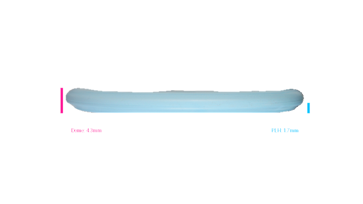 Discmania Flex 1 P-Line P3x Putter Profile View