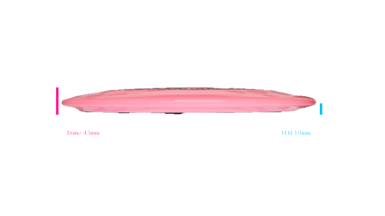 Discmania 2026 Show Stopper 4 - Ella Hansen Signature Series Swirl Q-Line Premier FD Fairway Driver Profile View