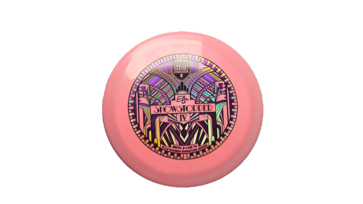 Discmania 2026 Show Stopper 4 - Ella Hansen Signature Series Swirl Q-Line Premier FD Fairway Driver Front View