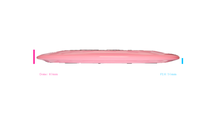 Discmania 2026 Show Stopper 4 - Ella Hansen Signature Series Swirl Q-Line Premier FD Fairway Driver Profile View
