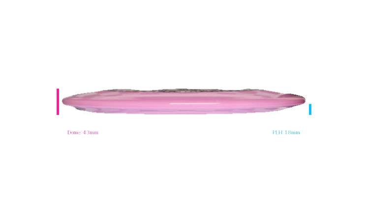 Discmania 2026 Show Stopper 4 - Ella Hansen Signature Series Swirl Q-Line Premier FD Fairway Driver Profile View