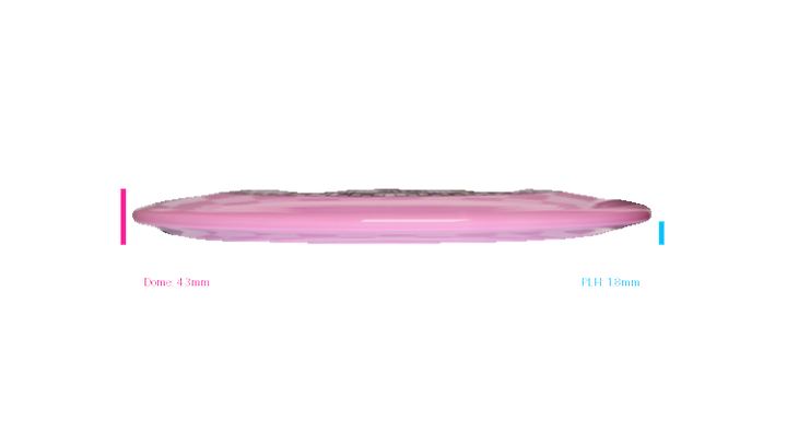 Discmania 2026 Show Stopper 4 - Ella Hansen Signature Series Swirl Q-Line Premier FD Fairway Driver Profile View
