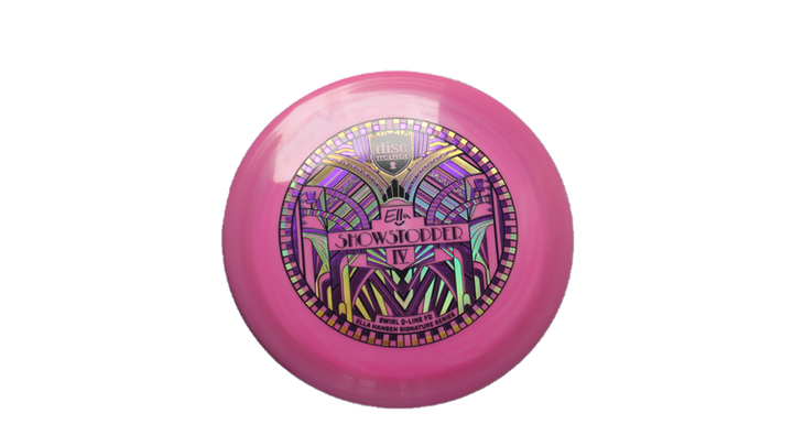 Discmania 2026 Show Stopper 4 - Ella Hansen Signature Series Swirl Q-Line Premier FD Fairway Driver Front View