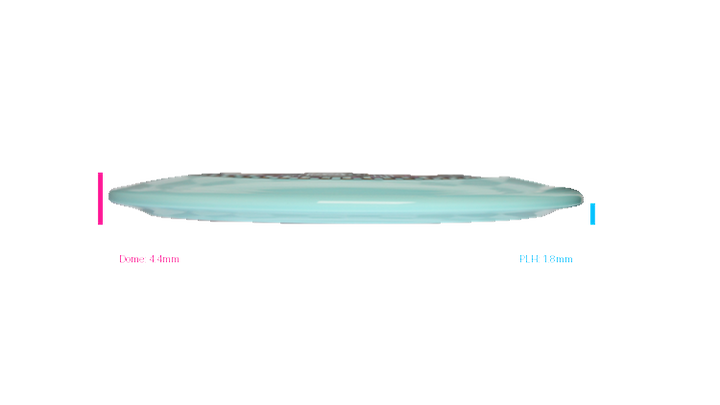 Discmania 2026 Show Stopper 4 - Ella Hansen Signature Series Swirl Q-Line Premier FD Fairway Driver Profile View