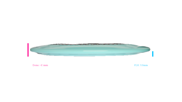 Discmania 2026 Show Stopper 4 - Ella Hansen Signature Series Swirl Q-Line Premier FD Fairway Driver Profile View