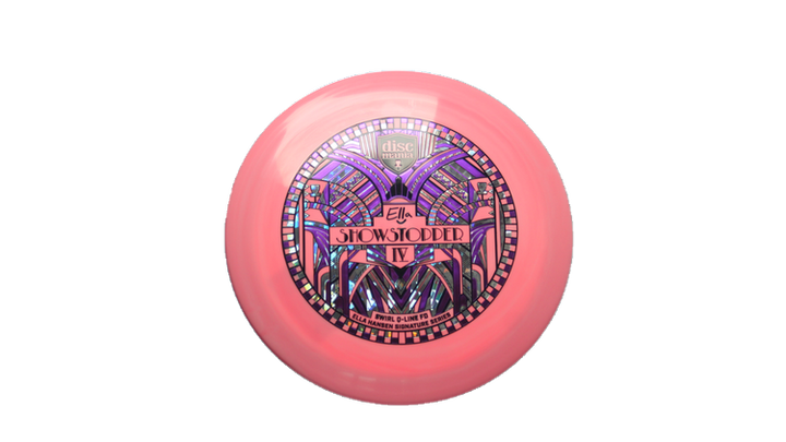Discmania 2026 Show Stopper 4 - Ella Hansen Signature Series Swirl Q-Line Premier FD Fairway Driver Front View