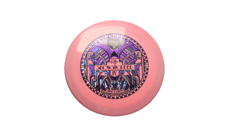Discmania 2026 Show Stopper 4 - Ella Hansen Signature Series Swirl Q-Line Premier FD Fairway Driver Front View