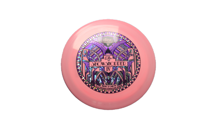 Discmania 2026 Show Stopper 4 - Ella Hansen Signature Series Swirl Q-Line Premier FD Fairway Driver Front View