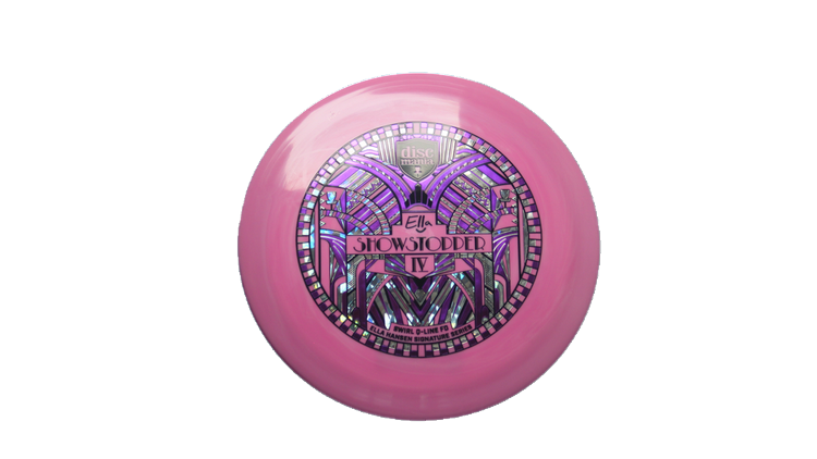 Discmania 2026 Show Stopper 4 - Ella Hansen Signature Series Swirl Q-Line Premier FD Fairway Driver Front View
