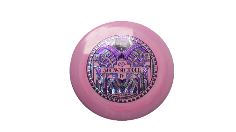 Discmania 2026 Show Stopper 4 - Ella Hansen Signature Series Swirl Q-Line Premier FD Fairway Driver Front View