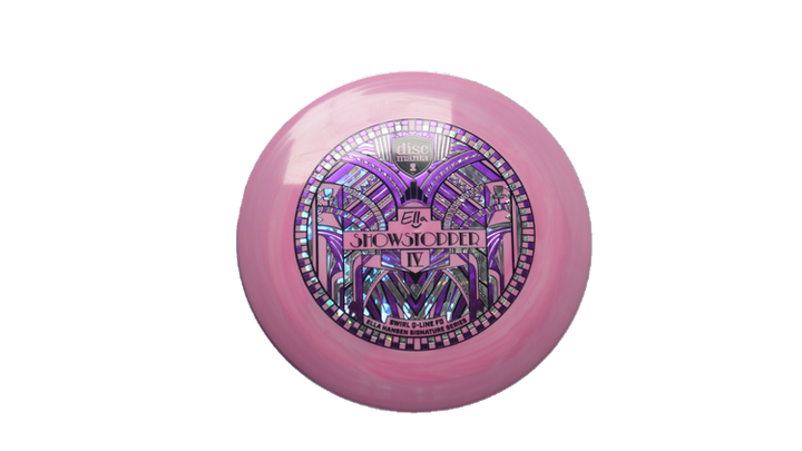 Discmania 2026 Show Stopper 4 - Ella Hansen Signature Series Swirl Q-Line Premier FD Fairway Driver Front View
