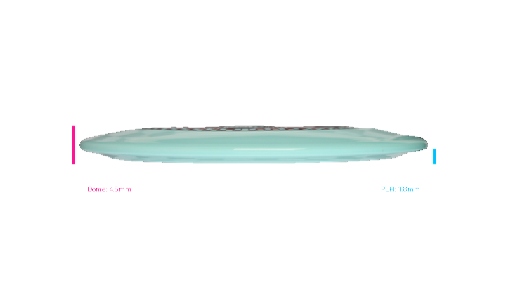 Discmania 2026 Show Stopper 4 - Ella Hansen Signature Series Swirl Q-Line Premier FD Fairway Driver Profile View