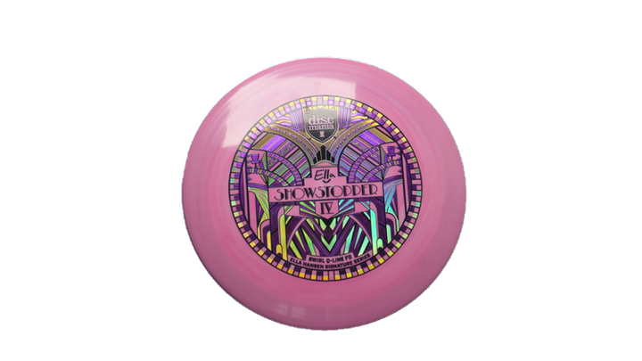 Discmania 2026 Show Stopper 4 - Ella Hansen Signature Series Swirl Q-Line Premier FD Fairway Driver Front View