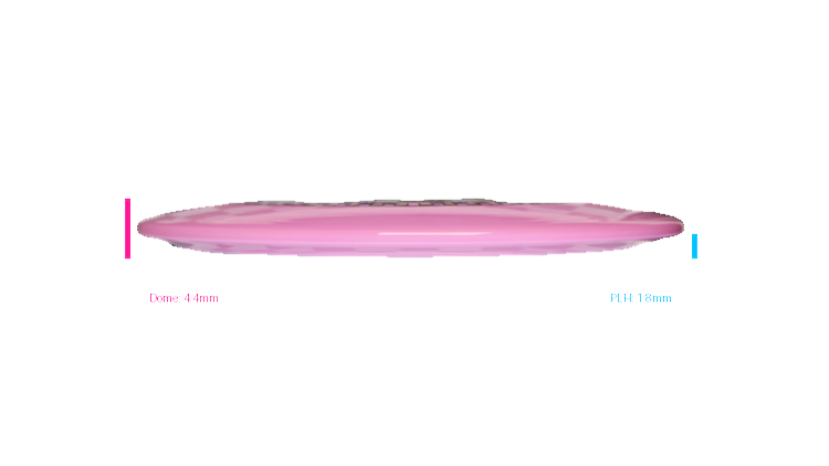 Discmania 2026 Show Stopper 4 - Ella Hansen Signature Series Swirl Q-Line Premier FD Fairway Driver Profile View