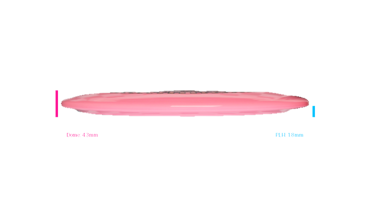 Discmania 2026 Show Stopper 4 - Ella Hansen Signature Series Swirl Q-Line Premier FD Fairway Driver Profile View
