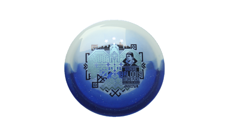 Innova 2026 Rainers Balodis Commemorative Duo Teebird Fairway Driver Front View