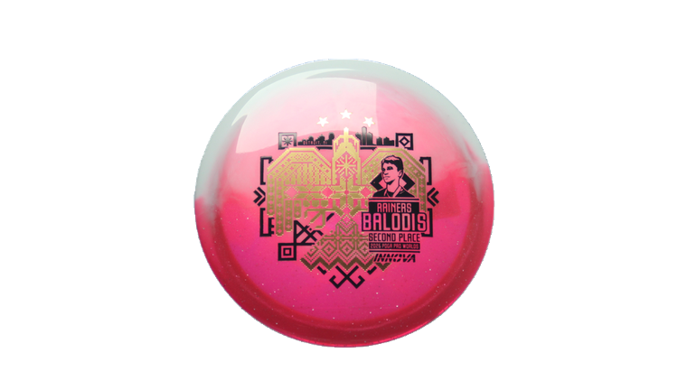 Innova 2026 Rainers Balodis Commemorative Duo Teebird Fairway Driver Front View