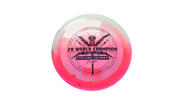 Innova 2026 Eveliina Salonen Commemorative Party Time Duo Destroyer Distance Driver Front View