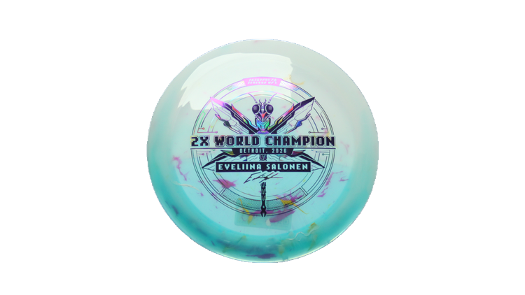 Innova 2026 Eveliina Salonen Commemorative Party Time Duo Destroyer Distance Driver Front View