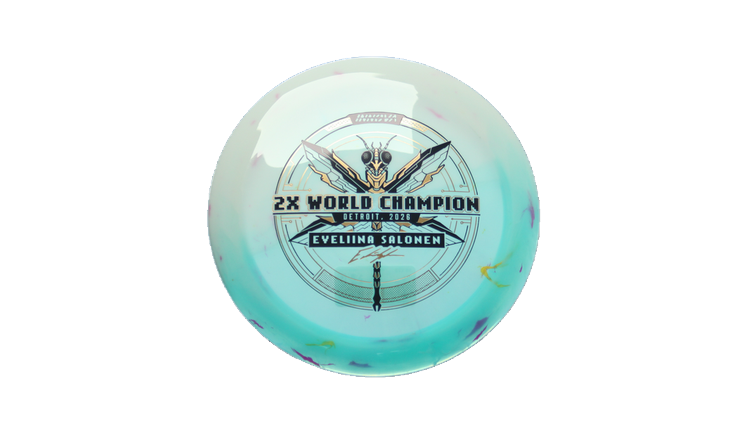 Innova 2026 Eveliina Salonen Commemorative Party Time Duo Destroyer Distance Driver Front View