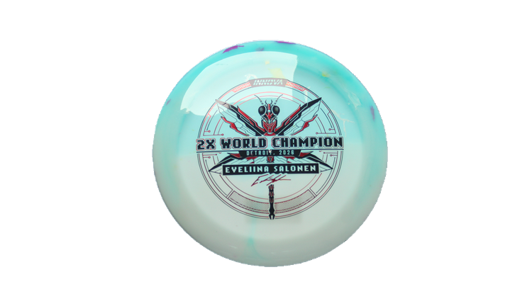 Innova 2026 Eveliina Salonen Commemorative Party Time Duo Destroyer Distance Driver Front View