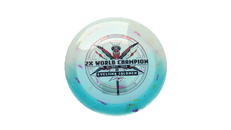 Innova 2026 Eveliina Salonen Commemorative Party Time Duo Destroyer Distance Driver Front View