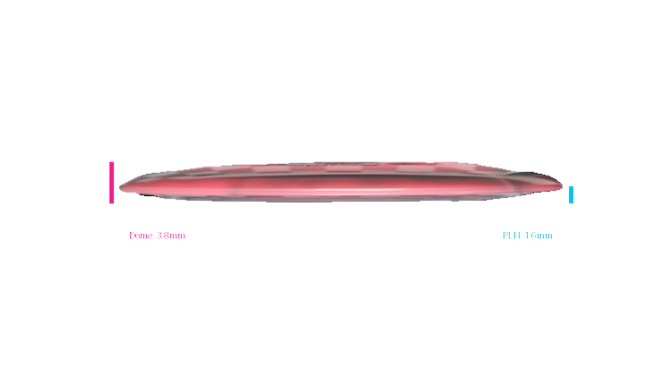 Innova 2026 Juliana Korver Tour Series Proto Glow Halo Star Mamba Distance Driver Profile View