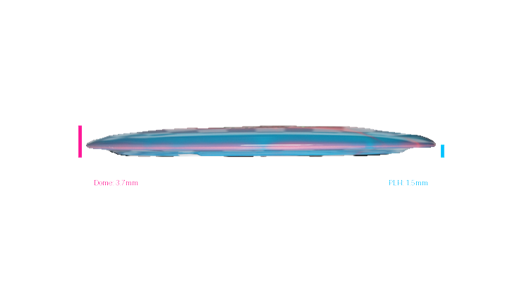 Innova 2026 Juliana Korver Tour Series Proto Glow Halo Star Mamba Distance Driver Profile View