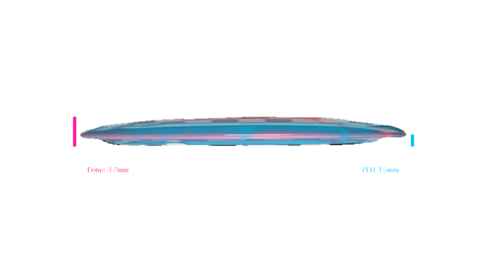 Innova 2026 Juliana Korver Tour Series Proto Glow Halo Star Mamba Distance Driver Profile View