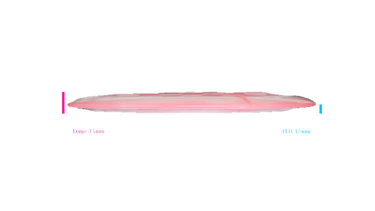 Innova 2026 Juliana Korver Tour Series Proto Glow Halo Star Mamba Distance Driver Profile View