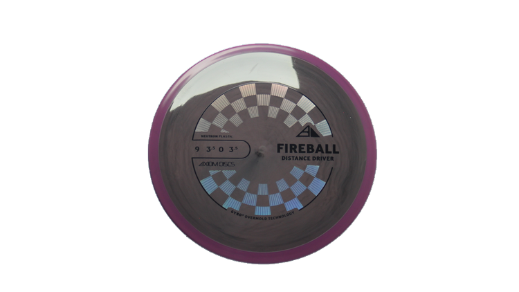 Axiom Neutron Fireball Fairway Driver Front View