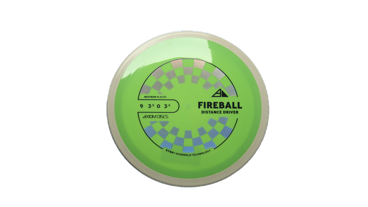 Axiom Neutron Fireball Fairway Driver Front View