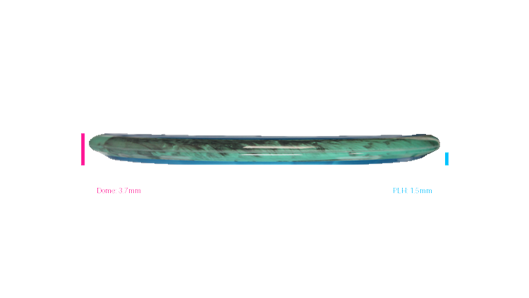 Axiom Plasma Hex Midrange Profile View