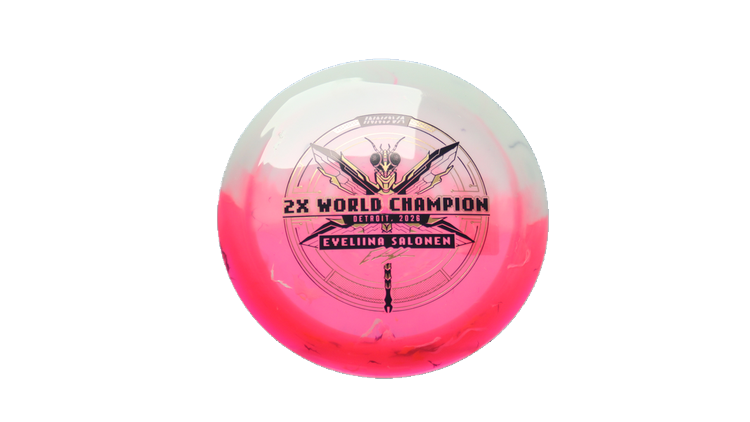 Innova 2026 Eveliina Salonen Commemorative Party Time Duo Destroyer Distance Driver Front View
