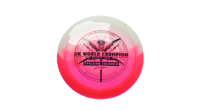 Innova 2026 Eveliina Salonen Commemorative Party Time Duo Destroyer Distance Driver Front View